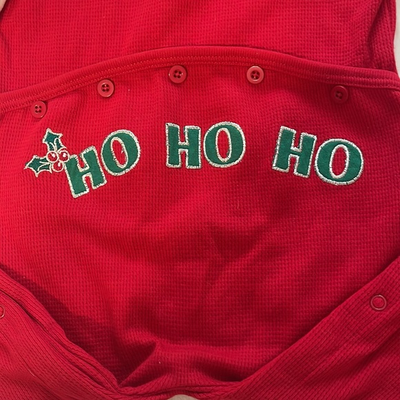 Baby Christmas HO HO HO onesie in size 18 months by Sunshine Baby - Picture 7 of 7